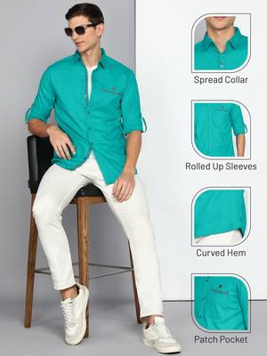 Men's linen cotton casual shirt | casual shirt for men 5