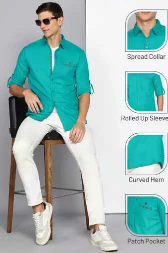 Men's linen cotton casual shirt | casual shirt for men