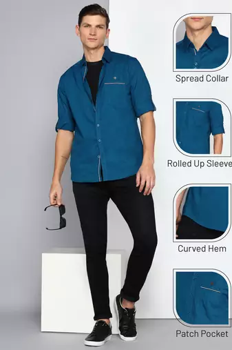 Men's Linen Cotton Casual Shirt | Casual Shirt for Men