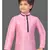 Pink art silk boys kurta pyjama