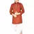 Mustard cotton boys kurta pyjama