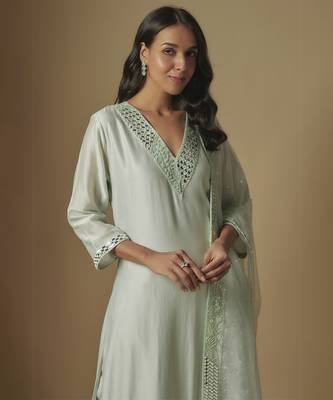 Mint kurta set 4