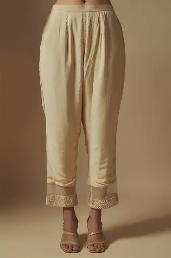 Beige kurta set