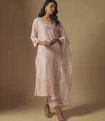 Blush kurta set