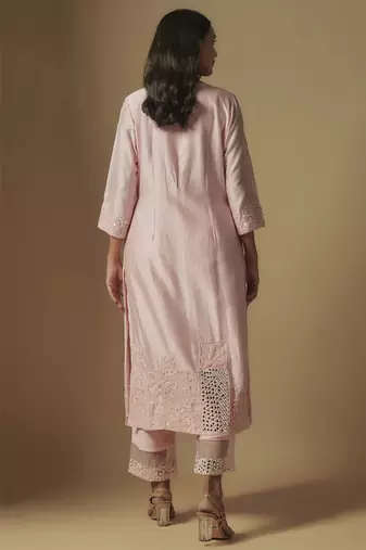 Blush kurta set
