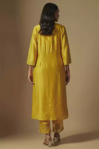 Yellow kurta set
