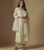 Ivory kurta set