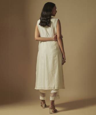 Ivory kurta set 3