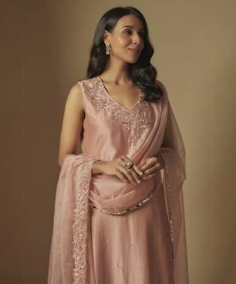 Rosegold kurta set 4