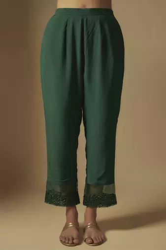 Green kurta set