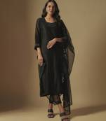 Black kurta set