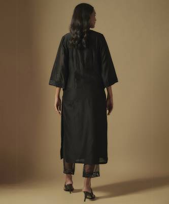 Black kurta set 2