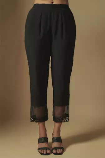 Black kurta set