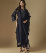 Navy kurta set