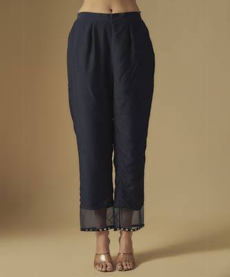 Navy kurta set 4