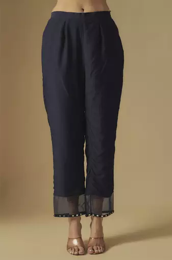 Navy kurta set