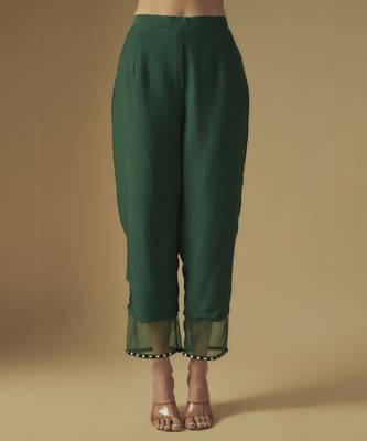 Emerald green kurta set 4