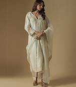 Ivory kurta set