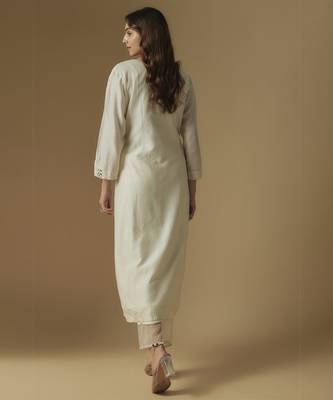 Ivory kurta set 2