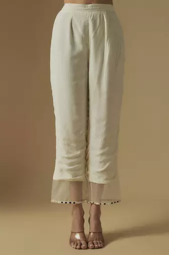 Ivory kurta set
