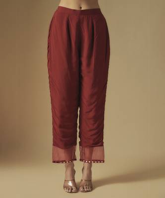 Red kurta set 2
