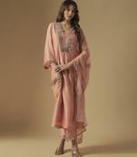 Rose gold kurta set