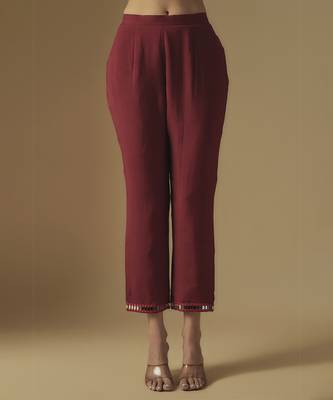 Red kurta set 3