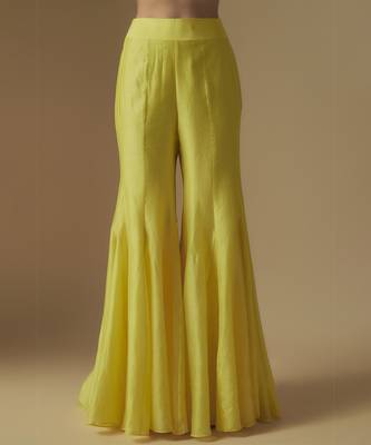 Baby yellow sharara set 3