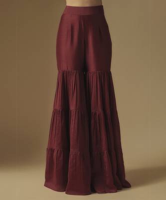 Red sharara set 3