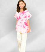 Tie & dye kaftan – pant set
