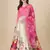 Pink Satin Silk Fabric Stylish Print Lehenga For Party Looks