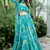 Firozi Georgette Fabric Printed Trendy Partywear Lehenga