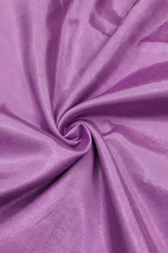 Purple viscose organza fabric handwork dress material set