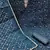 Navy blue viscose organza fabric sequins dress material set