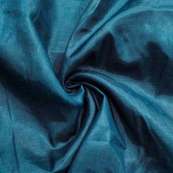 Navy blue viscose organza fabric sequins dress material set 2