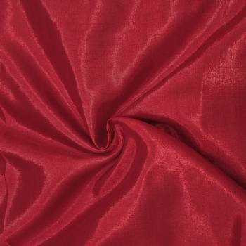Red viscose organza fabric sequins dress material set 2