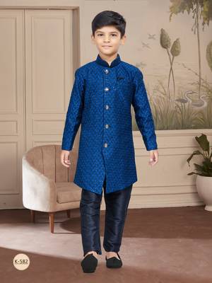 Black computer amrodery all over sherwani stone work indo 1