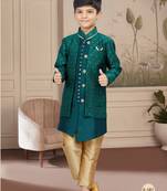 Cheekoo banarsasi jackard with booti zari thread work indo