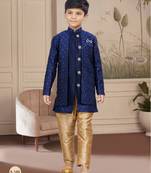 Cheekoo banarsasi jackard with booti zari thread work indo