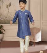 Gold computer amrodery all over sherwani stone, thread work indo