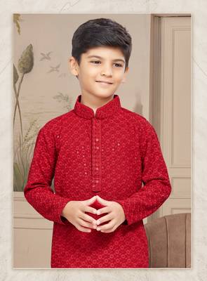 Off white rayon full amrodery with stone and thread work chikankari kurta 2