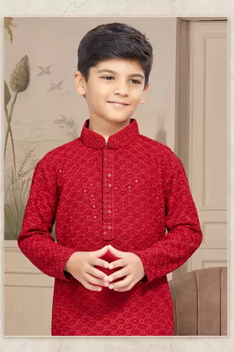 Off white rayon full amrodery with stone and thread work chikankari kurta