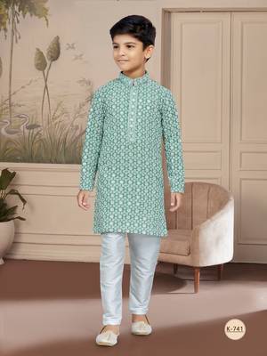 Off white rayon full amrodery with stone and thread work chikankari kurta 1