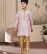 Cheekoo zari booti with thread work kurta pajama