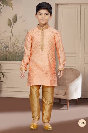 Cheekoo zari booti with thred work kurta pajama