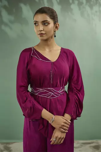 Plum pink co ord set
