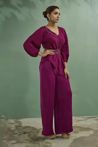 Plum pink co ord set