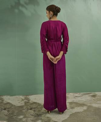 Plum pink co ord set 4