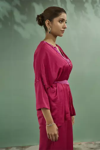 Fuschia pink co-ord set