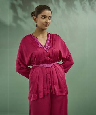 Fuschia pink co-ord set 3